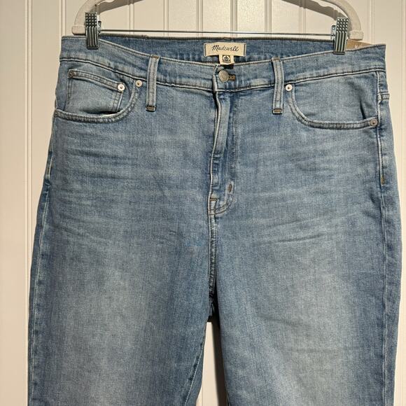Madewell High Rise Slim Crop Boy Jean NEW Size 32 - Picture 3 of 9